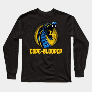 Code-Blooded Programmer Long Sleeve T-Shirt